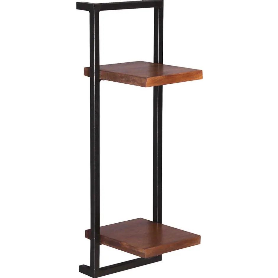 Wohnen Wandregal Kombination mit Flaschenablagen - Filurina (fünfteilig)