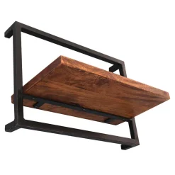 Wohnen Wandregal Kombination mit Flaschenablagen - Filurina (fünfteilig)