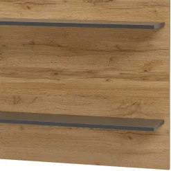 Wohnen Wandregal mit Rückwand ohne Seitenwände - Ahilav