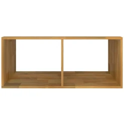 Wohnen Wandregal mit zwei Fächern - Tine (3er Set)