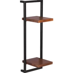 Wandregal Set aus Metall & Massivholz - Fiorda (siebenteilig)^Wohnen