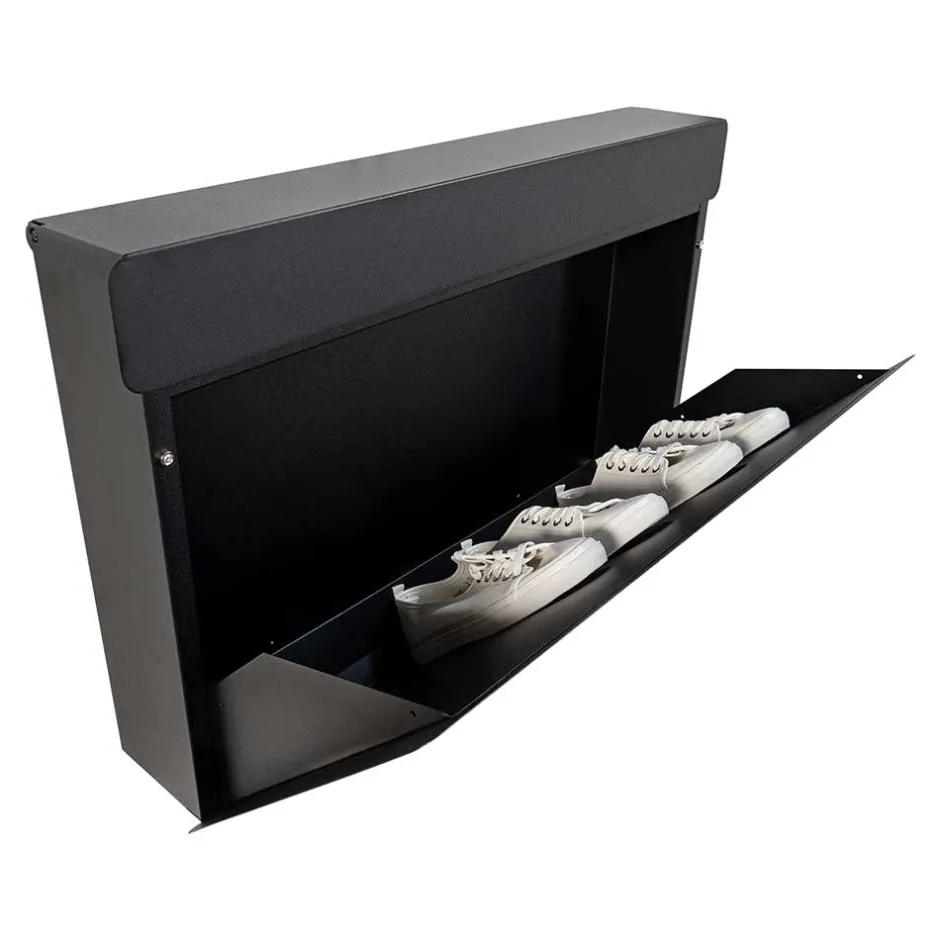 Wand-Schuhkipper in Schwarz - Highlamp^Wohnen Clearance