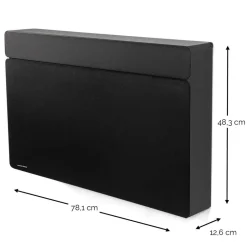 Wand-Schuhkipper in Schwarz - Highlamp^Wohnen Clearance