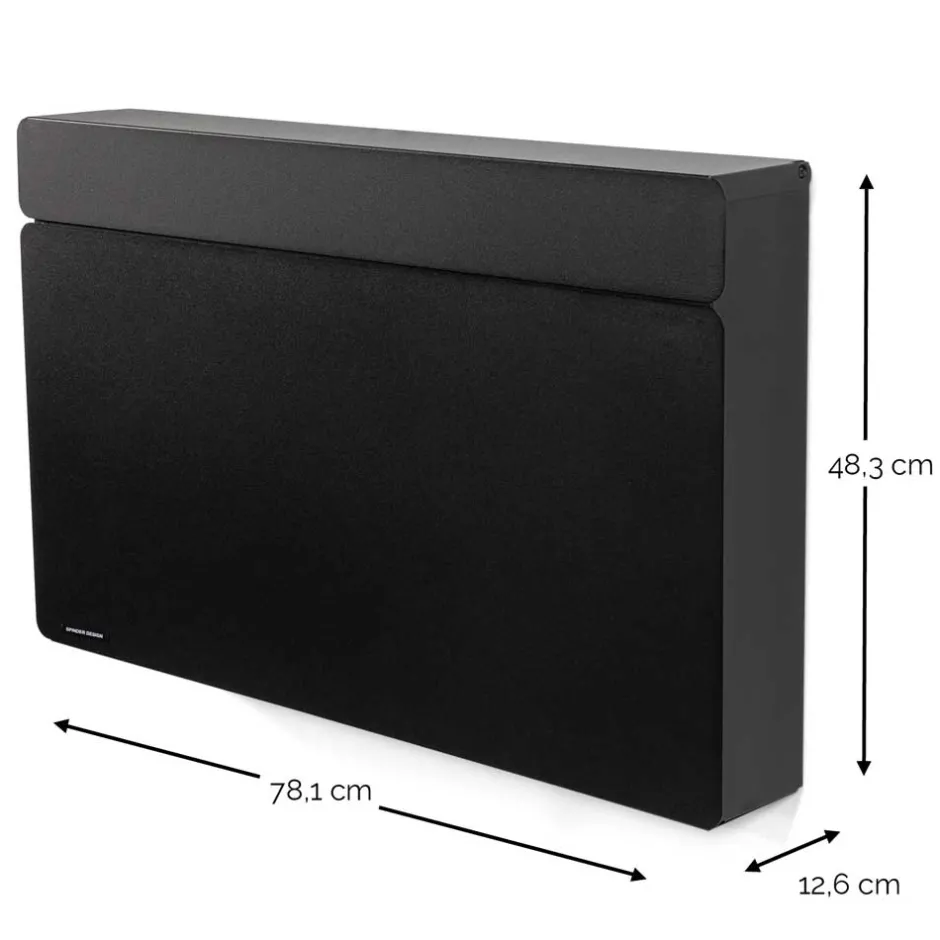 Wand-Schuhkipper in Schwarz - Highlamp^Wohnen Clearance