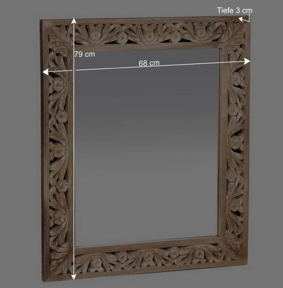 Wohnen Wandspiegel im Landhaus Vintage Look - Runiasa