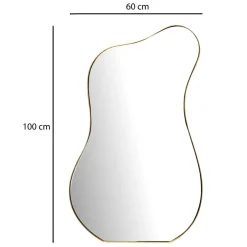 Wohnen Wandspiegel in organischer Formgebung - Curedo