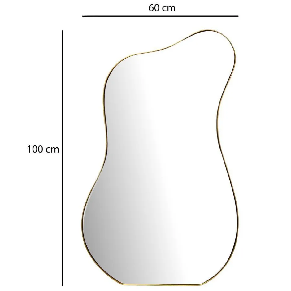 Wohnen Wandspiegel in organischer Formgebung - Curedo