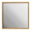Wandspiegel in Quadratisch mit Holzrahmen - Etvina^Wohnen Outlet