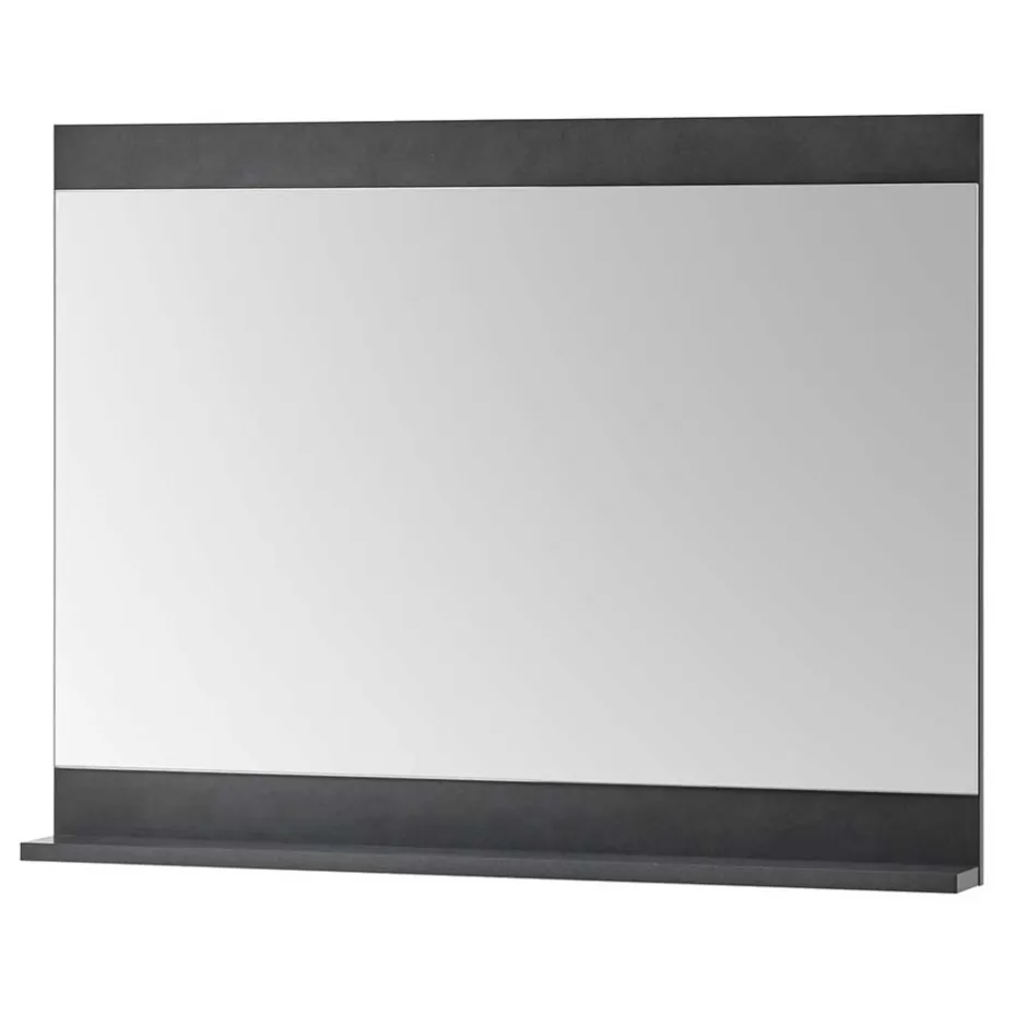 Wandspiegel mit Ablage in Dunkelgrau - Timuras^Wohnen Clearance