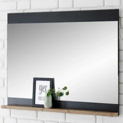 Wandspiegel mit Ablage 92x71x10 cm - Ebrican^Wohnen Best