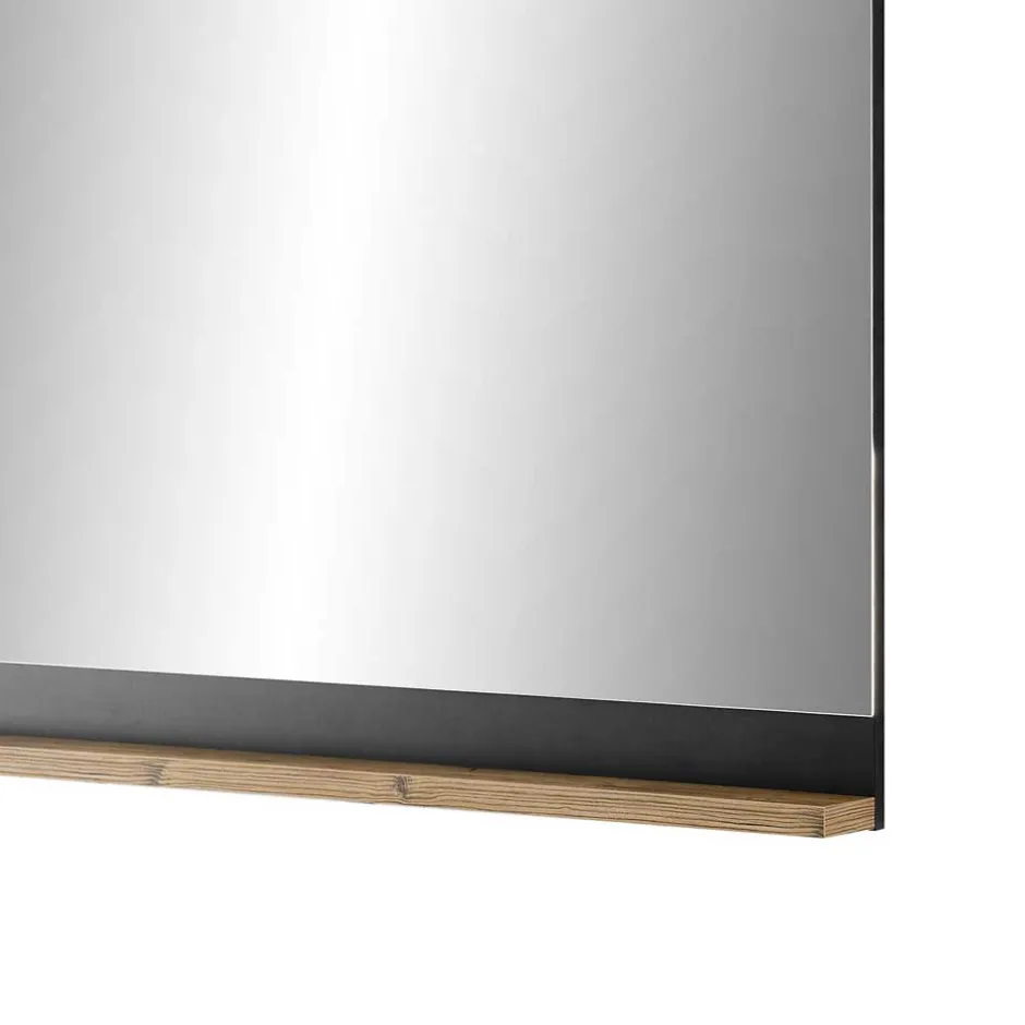 Wandspiegel mit Ablage 92x71x10 cm - Ebrican^Wohnen Best