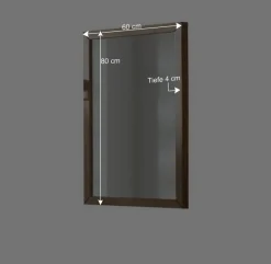 Wandspiegel Natrius aus Wildeiche Massivholz^Wohnen Sale