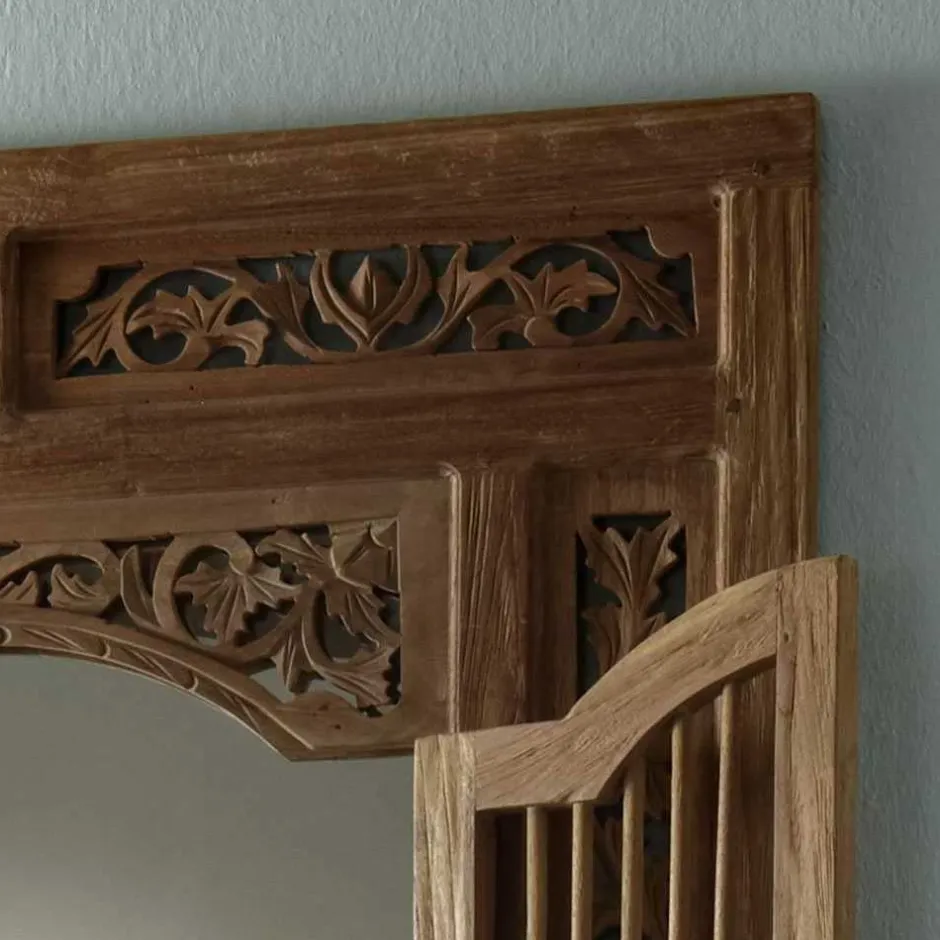 Wandspiegel Zenya mit Fensterläden^Wohnen Best