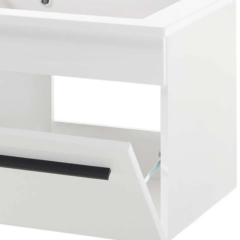 Wand-Waschtisch mit Klappe - Ingmesan^Wohnen