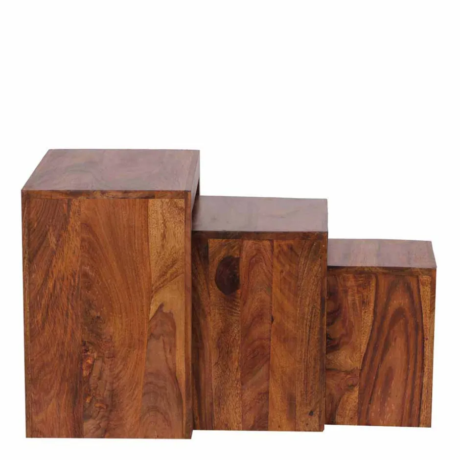 Wangen Dreisatztisch Hoslo ineinander schiebbar (dreiteilig)^Wohnen Best