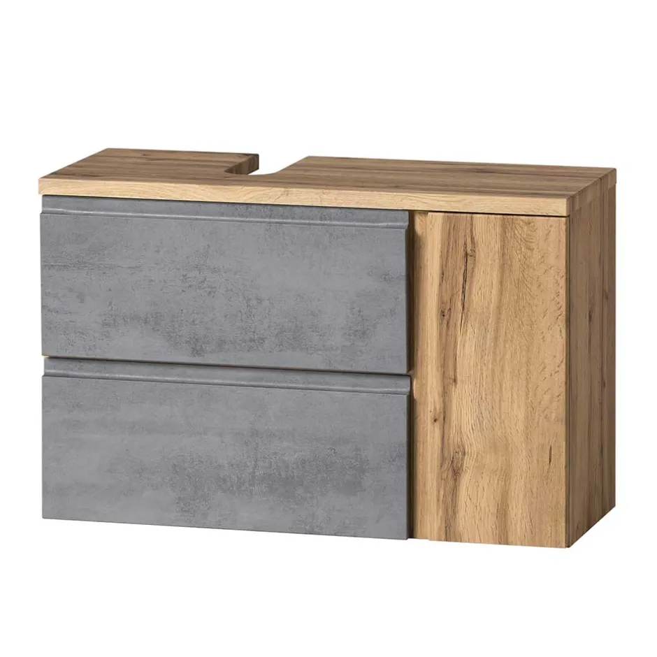 Waschbecken Badezimmerschrank stehend oder hängend - Mia^Wohnen Outlet