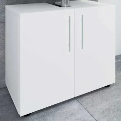 Wohnen Waschbecken Badschrank mit Doppeltür - Sua