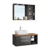 Waschbecken mit Schrank als Set - Estregos (dreiteilig)^Wohnen Outlet