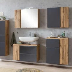 Wohnen Waschbecken Unterschrank in 85 cm Breite - Jambi