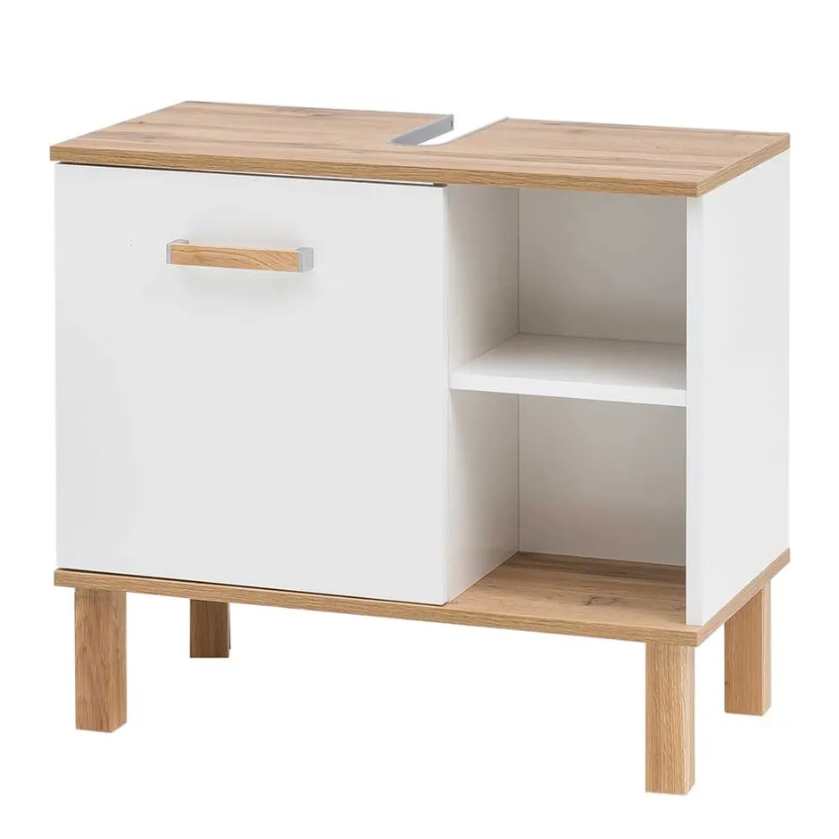 Wohnen Waschbecken Unterschrank mit Tür & 2 Fächern - Utiona