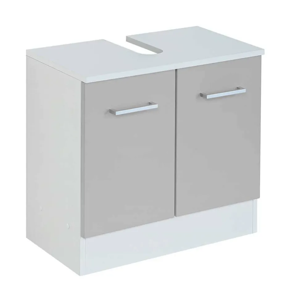 Waschbecken Unterschrank mit Doppeltür - Girios^Wohnen