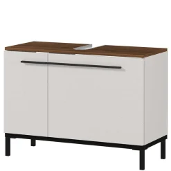 Wohnen Waschbecken Unterschrank in Hellgrau - Dolida