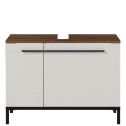 Wohnen Waschbecken Unterschrank in Hellgrau - Dolida