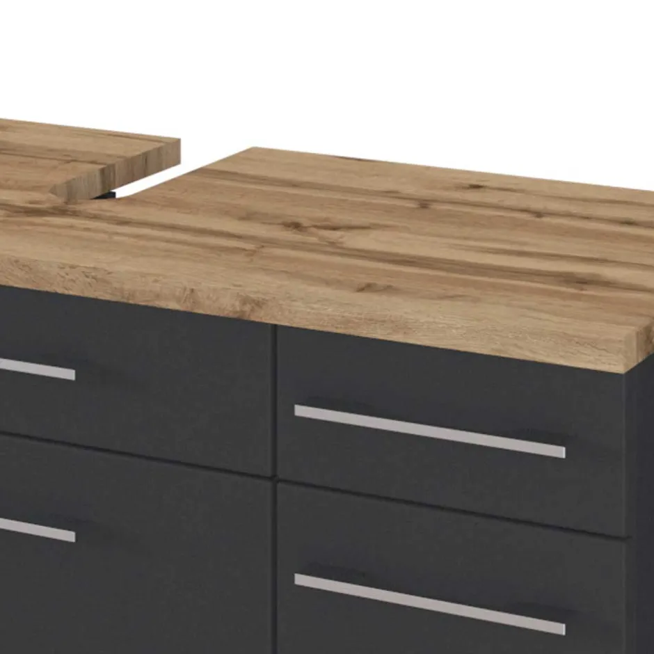 Waschbecken Unterschrank für Wandmontage - Estregos^Wohnen Outlet