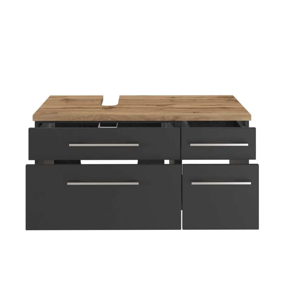 Waschbecken Unterschrank für Wandmontage - Estregos^Wohnen Outlet