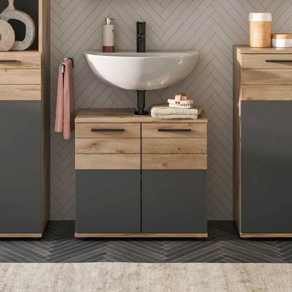 Waschbecken Unterschrank 2-türig - Depart^Wohnen Sale