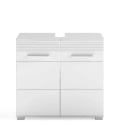 Wohnen Waschbecken Unterschrank mit Doppeltür - 60cm breit - Whale