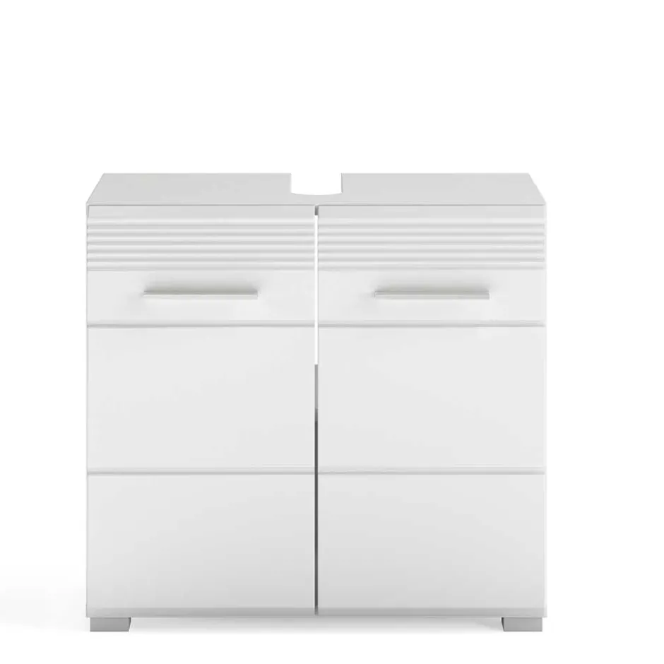 Wohnen Waschbecken Unterschrank mit Doppeltür - 60cm breit - Whale