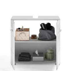 Wohnen Waschbecken Unterschrank mit Doppeltür - 60cm breit - Whale