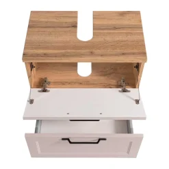 Waschbeckenschrank in Hellgrau - Trioto^Wohnen New