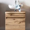 Waschbeckenschrank in Holzoptik Wildeiche - Drumias^Wohnen Sale