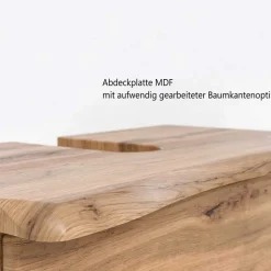 Waschbeckenschrank in Holzoptik Wildeiche - Drumias^Wohnen Sale