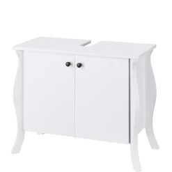Wohnen Waschbeckenschrank in Weiß - 2-türig - Besi