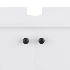 Wohnen Waschbeckenschrank in Weiß - 2-türig - Besi