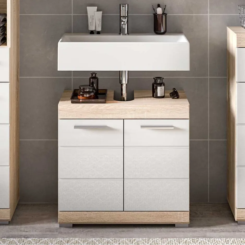 Waschbeckenunterschrank 60 cm breit - Calbanyara^Wohnen Online