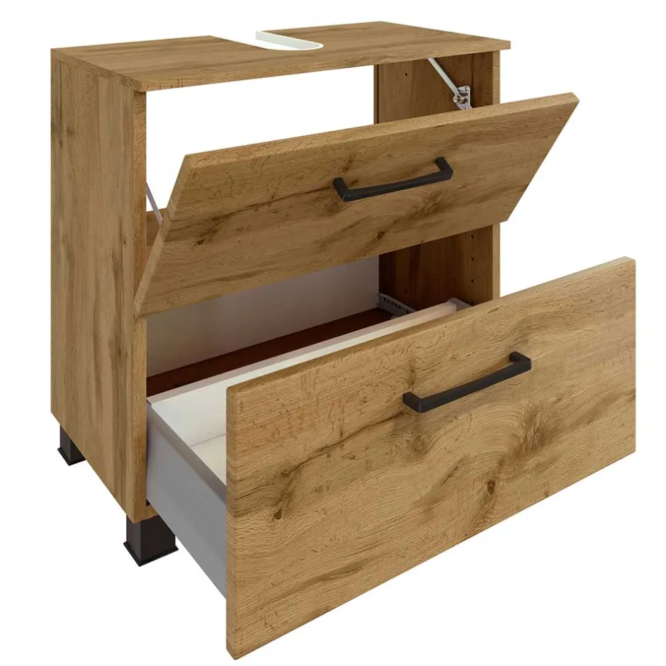 Waschbecken-Unterschrank 60 cm breit - Arazony^Wohnen Sale