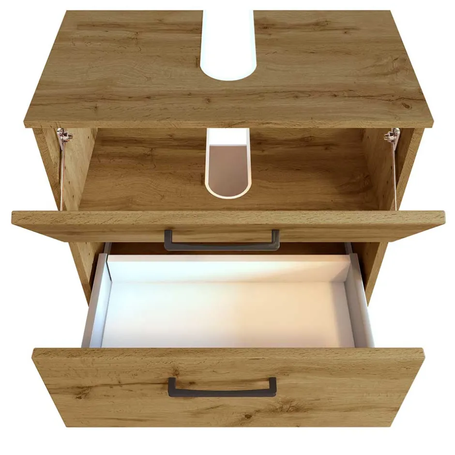 Waschbecken-Unterschrank 60 cm breit - Arazony^Wohnen Sale