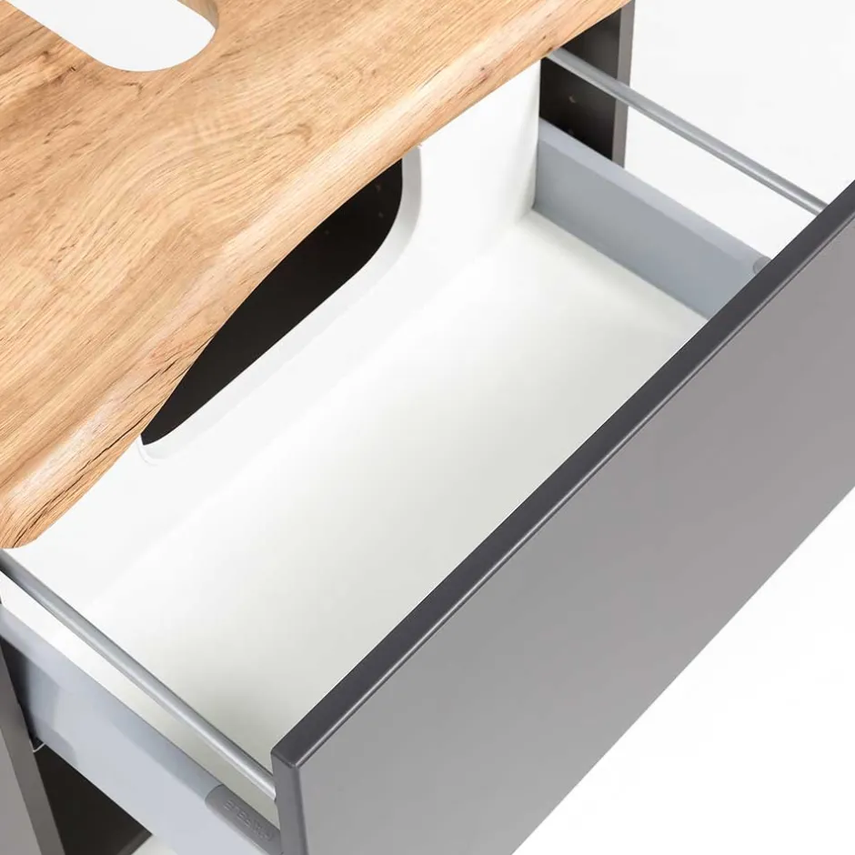 Wohnen Waschbecken-Unterschrank - stehend oder hängend - Breznia