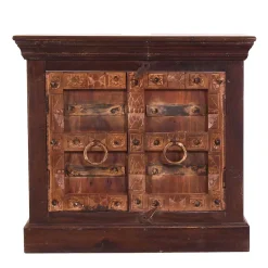 Waschbeckenunterschrank aus Recyclingholz - Solapura^Wohnen Clearance