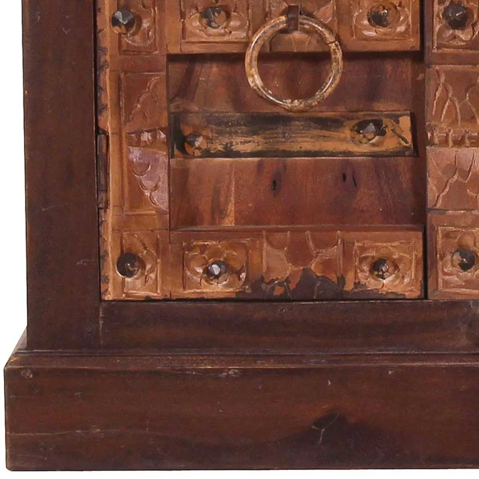 Waschbeckenunterschrank aus Recyclingholz - Solapura^Wohnen Clearance