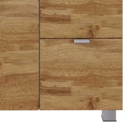 Wohnen Waschbecken-Unterschrank in Wildeiche Holzoptik - Sucaeva