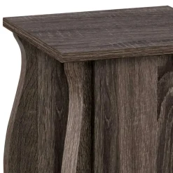 Wohnen Waschbeckenunterschrank in Eiche Grau Holz Dekor - Fionora