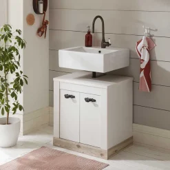 Wohnen Waschbeckenunterschrank im Landhausstil - Doules