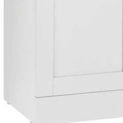 Wohnen Waschbeckenunterschrank in Weiß mit Metallgriffen - Gorgona