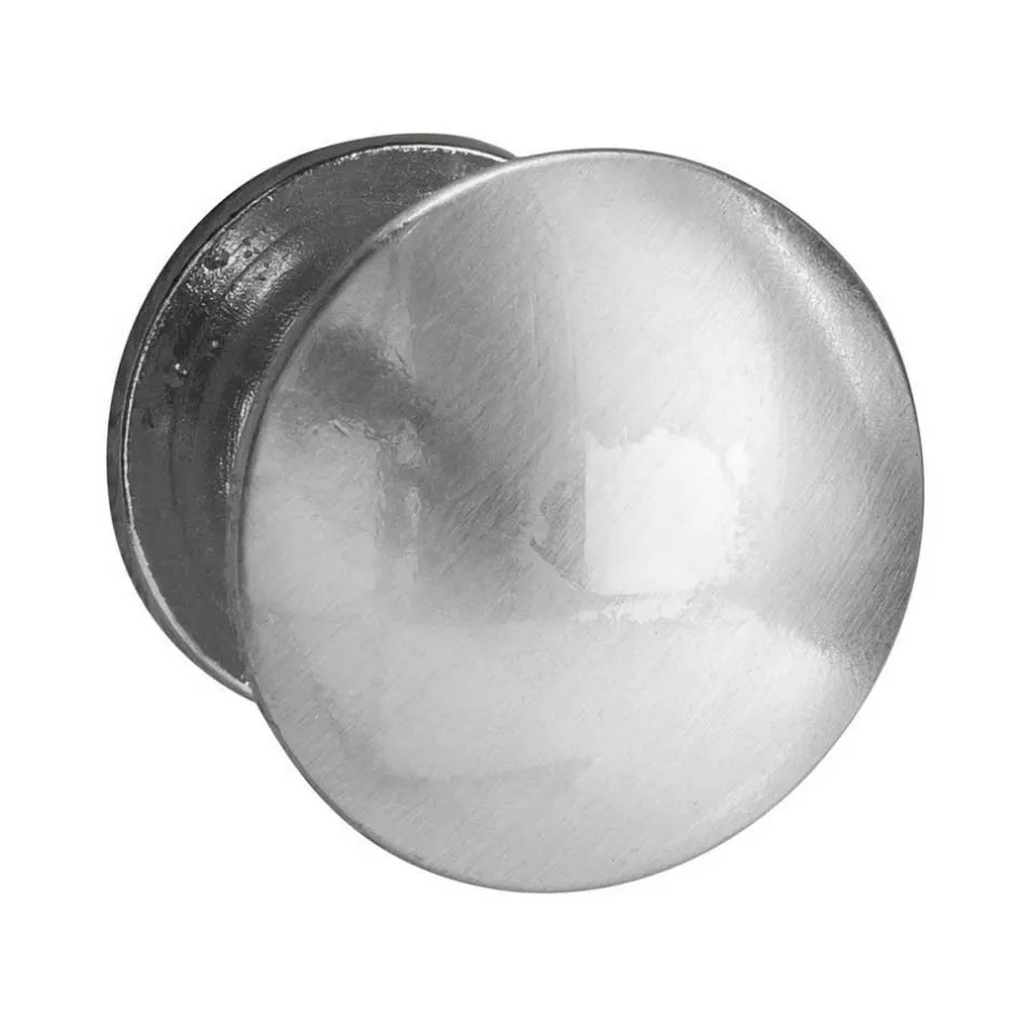 Wohnen Waschbeckenunterschrank in Weiß mit Metallgriffen - Gorgona