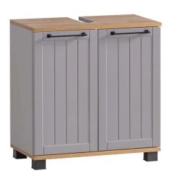 Wohnen Waschbeckenunterschrank in Platingrau - Benja